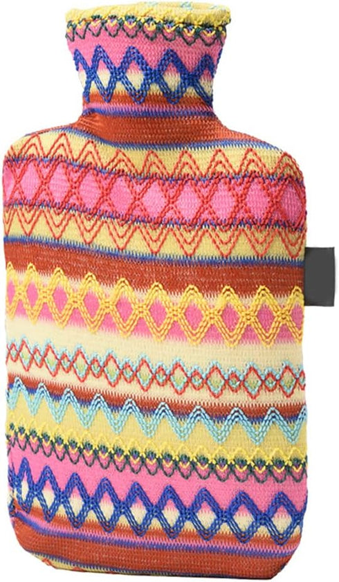 MOAIYU Indian Ethnic Winter Hot Water Bottle Warm Hand Bag for Back Neck