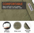 Camping Dog Bed, Waterproof and Washable Pet Bed 40”X32”, Durable Portable Travel Mat for Outdoor Use
