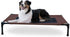 K&H Pet Products Dog Cots, Large, Elevated Outdoor Dog Cot Bed, Washable, Portable, Heavy Duty Metal Frame,