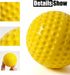 12 Pack 9-Inch Baseballs Dimpled Baseballs, Pitching Machine Balls for Hand-Eye Coordination, Hitting and Fielding