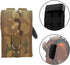 Rangefinder StrapPack Clip-On Pouch for Backpack Straps (Camo - Large) - Attachment for Hunters
