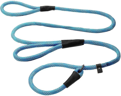 Max and Neo Double Handle Rope Slip Lead Leash - We Donate 1 for 1 to Dog Rescues for Every Product Sold