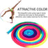 Gymnastics Sports Rope, 2.8m Arts Training Jumps Rope, Rhythmic Gymnastics Equipment, Solid Colorful Rope