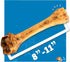 8-11 (1 Pack) Jack&Pup Shin Bones, Roasted Meaty Beef Bone for Dogs Long Lasting Natural Dog Bones, Big Dog Bone