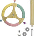 Wooden Spinning Parrot Perch Toy - Fun Exercise Accessory for Birds
