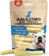 Amazing Dog Treats Cow Tail Dog Chews, 6 Inch Regular, 6 Pack, All Natural