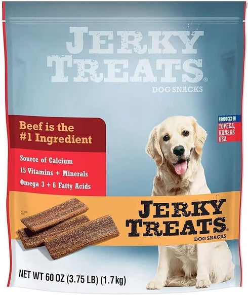Generic Jerky Treats American Beef Dog Jerky Treats, 60 oz