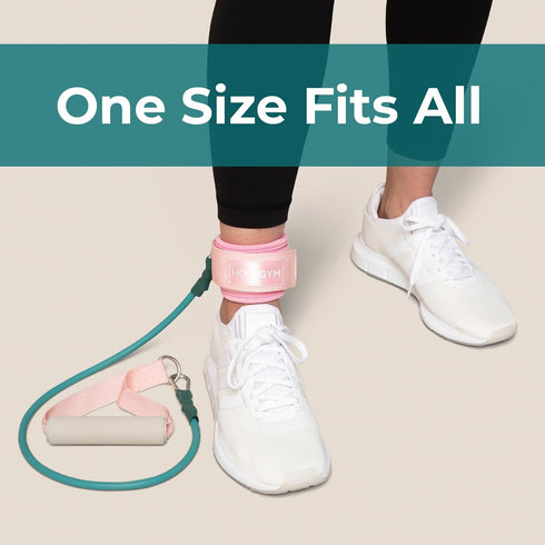 Full Body Resistance Band with Ankle Strap and Weight System for Home Workout Equipment