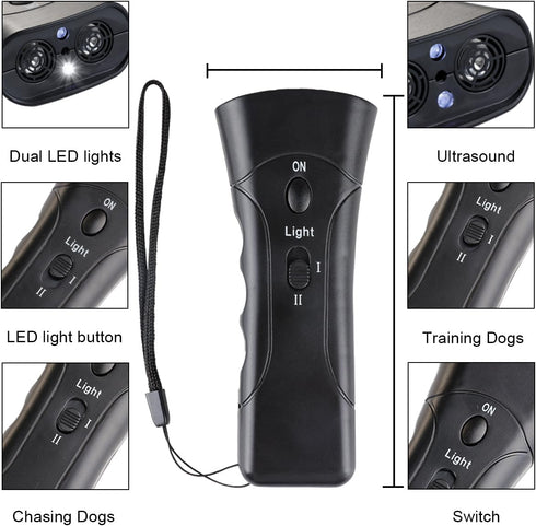 QZC Super Ultrasonic Dog Chaser Training Machine to Stop Dog Attacks and Aggression