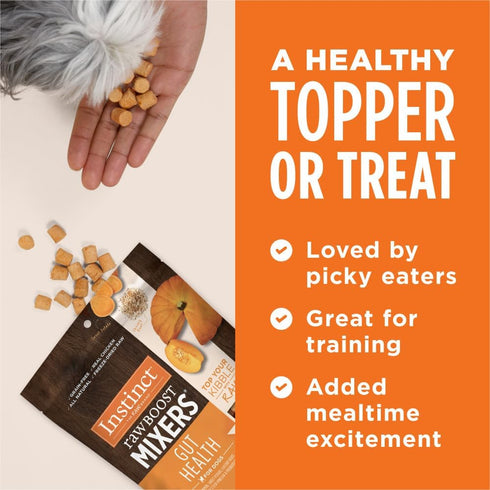 Instinct Raw Boost Mixers, Freeze Dried Raw Dog Food Topper, Grain Free with Functional Ingredients, 12.5 Ounce (Pack