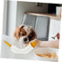 5sets Mipcase Glass Pet Feeder Nipple for Newborn Puppies Kittens Kitten Feeding Tube Safe Odorless Pet Feeding