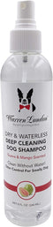Warren London Dry & Waterless Shampoo for Dogs, No Rinse Guava Mango Scent Dog Shampoo Spray, 8oz