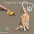 7" Plush Squeaky Toy for Small Dogs - Soft and Washable Corn Design