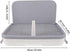 BETOOKY Pee Pad Holder - Dog Litter Box with Post Puppy Pads Holder Plastic Potty Tray for Travel Small Medium Large