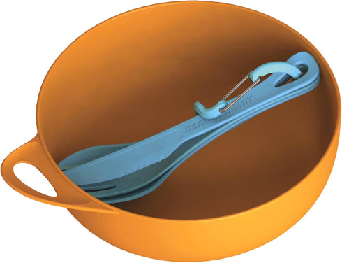 Sea to Summit Delta Cutlery Set, Pindan Orange