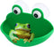 Frog Habitat Dish Holder with Suction Cups, Cute Frog Terrarium Decor for Fish Tank Decoration for Tree Frog Toad