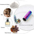 Yinplsmemory Paw Print Urn Keychain for Pet Ashes, Dog/Cat Cylinder Memorial Keepsake Keyring