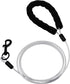 Heavy Duty Dog Leashes with Chew Proof Padded Handle, 4/5/6 FT Steel Metal Safety Lead Rope for Large or Medium Dogs