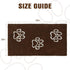 EXPAWLORER Dog Rug for Muddy Paws, Super Absorbent Microfiber Mat, Anti-Slip, Machine Washable, Brown