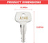 A146 SKS roof rack key,Replacement Keys for Yakima SKS Roof Racks, Carriers, Crossbars.(Code A146) by VIDABTE
