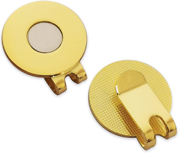 Magnetic Golf Hat Clip, Golf Ball Marker Holder, Clips without Ball Marker