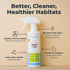 Oxyfresh Premium Terrarium Cleaner – Professional Amphibian & Reptile Smell Eliminator, Streak Free Glass