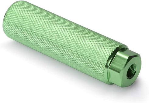 Vuwuma Amotor Bike Pegs - Aluminum Alloy Anti-Skid Bicycle Pegs for Mountain Bike (Green)