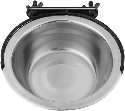 Dog Bowls, Dripless Water Bowl for Small Dogs, Stainless Steel Feeding Bowl for Cats and Pets