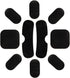 Universal Airsoft Helmet Pads, 19pcs/Set Tactical Replacement Foam Padding Kits for Bicycle Accessories