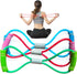 Fitness Figure 8 Yoga Pulling Rope Resistance Band - Arm Resistance Bands for Chest, Arm, and Shoulder Workouts