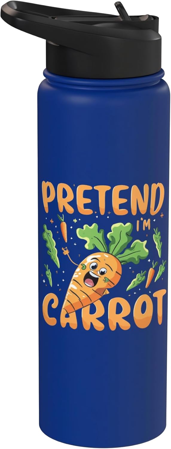 Pretend I'm A Carrot Funny Design Costume Kids Pretend I'm A Carrot Funny Design Pretend I'm A Carrot Stainless Steel