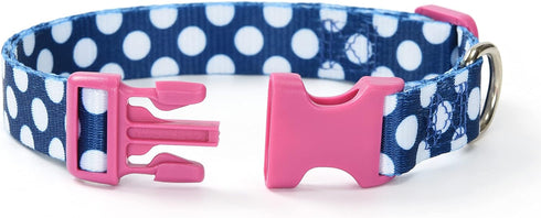 Mile High Life Nylon Puppy Dog Collar with Cute Patterns, Lightweight Collar for Small/Medium/Large Dogs