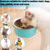 2 Pieces Removable Stainless Steel Crate Dog Bowl, Hanging Food Water Feeder for Puppy, Medium Dog, Cat