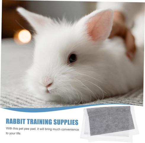 100pcs Set Toilet Targets for Potty Training Pet Urine Pad Leakproof Pee Pad for Dogs Bunny Training Urine Mat