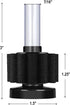 AQUANEAT Mini Aquarium Sponge Filter, Quiet Bio Foam Filter with Airline Tubing, for Fish Tanks up to 2Gal