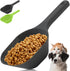 2 PACK Pet Food Scoop, 1 Cup Capacity Dog Food Scoop with Measuring Lines for Dog, Puppy, and Cat (Green and Black)
