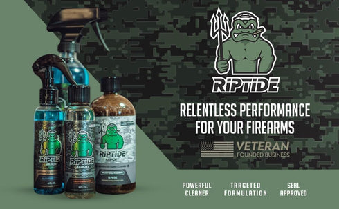 2 Riptide Armory Advanced Gun Cleaner & CLP+ Graphene Step Kit - Clean, Lube, Protect Long-Lasting Formula - Nano Coat
