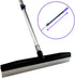 Room Groom PET Carpet Rake and Groomer - Telescoping 54 Inch Adjustable Handle for Rugs and Artificial Turf, Purple Grip