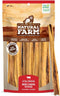 Natural Farm Beef Cheek Strips, 10-12 Inch (12-Pack) - High Protein, Long Lasting Treats for All Dog Sizes