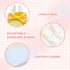 ZHLKHIOP 3 Pieces(Large) with Peach and Pineapple Patterns,Bird Diaper, Cotton Fabric, Waterproof Design, Easy