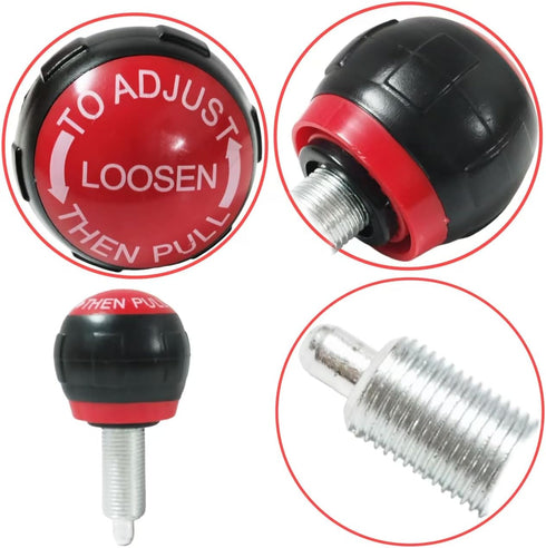 Caoncctg M16 Exercise Bike Spring Knob - Pull Pin Replacement for Exercise Bike Parts, Universal Spring Knob