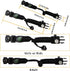Survival Paracord Bracelet - 20 in 1 Tactical Survival Gear Set with Fire Starter, Waterproof SOS Light