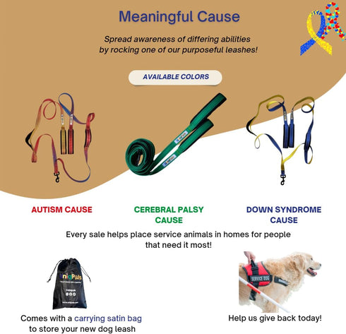 Dual Dog Leash for Small to Large Dogs, 6 FT Heavy Duty with Double Handles for Training, Walking, Running