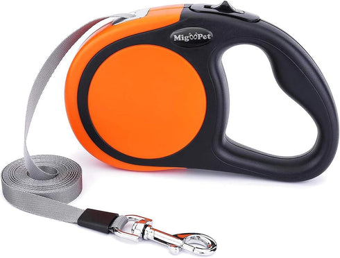 Heavy Duty 16ft Retractable Dog Leash, Strong & Durable for S to L Dogs up to 45/115 lbs, Upgraded Lock System