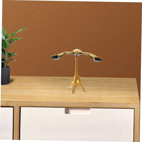 2pcs TOYANDONA Balance Desktop Ornament Zinc Decor Stable Structure for Office and Living Room Unique Balance Technique