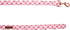 Dog Leash, Christmas Dog Leash Durable Pet Leashes Soft Dog Leash Christmas Red Plaid Pet Leash with Cotton Handle for Small Medium Large Dogs
