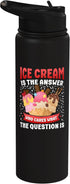 Cute Ice Cream Lover Boy Girl HD0 Ice Cream Cone Ice Cream Is The Answer Who Cares What The