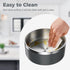 Stainless Steel Dog Bowls for Small Dogs, 40 Ounces/5 Cup Double Wall Weighted Dog Dish with Non Slip Silicone Base