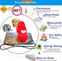 Puppy Heating Pad for Whelping New Born Dogs, Heated Bed with Auto Shut Off Timer, 9 Level Heater, Large 34x21 in
