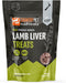 Raw New Zealand Freeze Dried Lamb Liver Treats, Single Ingredient, 100% Natural, 4oz Recyclable Bag